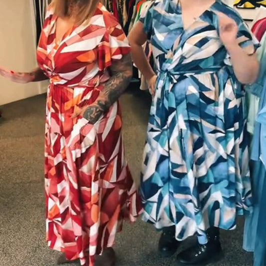Elegantes Blumenkleid für Damen
