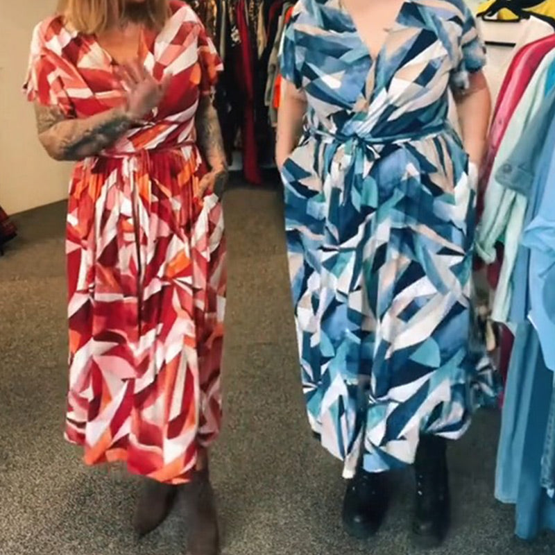 Elegantes Blumenkleid für Damen
