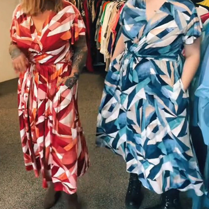 Elegantes Blumenkleid für Damen
