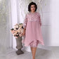 💖Transparentes Spitzenkleid in Layering-Optik