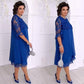💖Transparentes Spitzenkleid in Layering-Optik