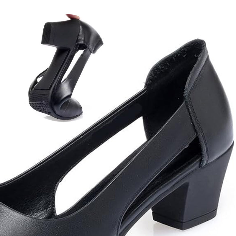 Elegante Damen-Sandalen mit Blockabsatz und Peep-Toe-Effekt