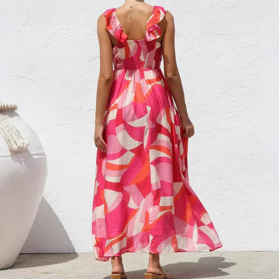 Bohemian Sunset Romance Kleid