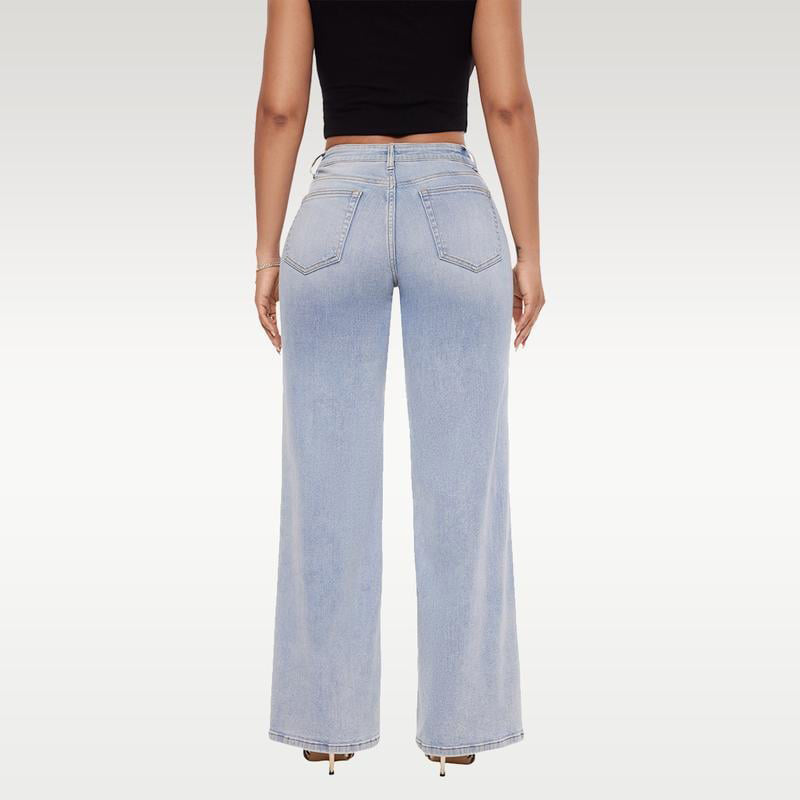🔥 Baggy Jeans mit mittlerer Leibhöhe