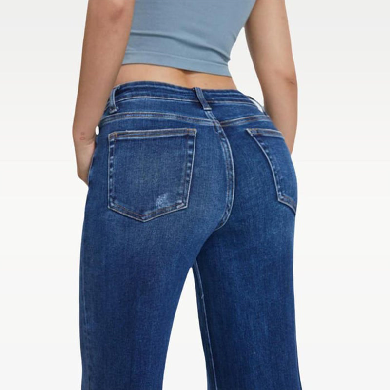 🔥 Baggy Jeans mit mittlerer Leibhöhe
