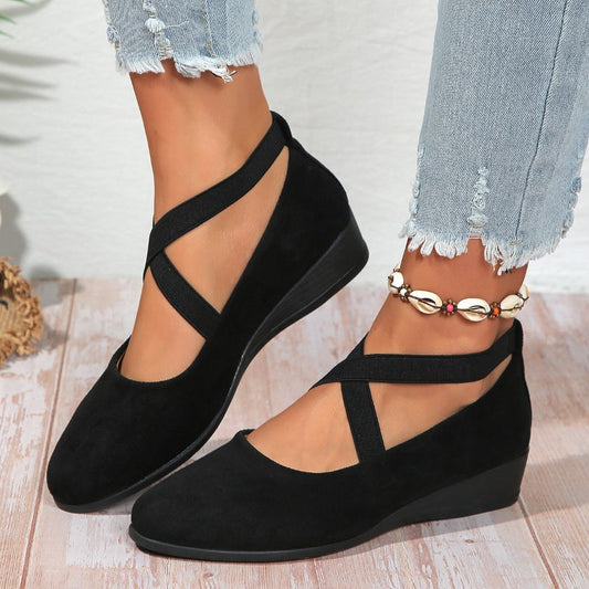 📢📢50%Rabatt!!!🎉✨Bequeme, leichte, rutschfeste und atmungsaktive Schuhe mit flacher Fußgewölbeunterstützung für Damen