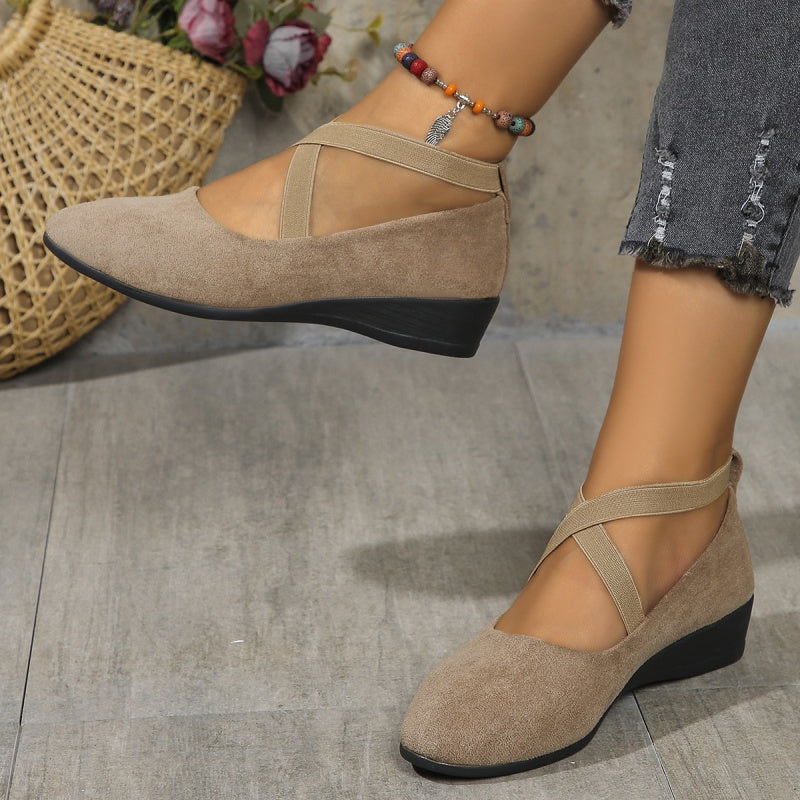 ✨Bequeme, leichte, rutschfeste und atmungsaktive Schuhe mit flacher Fußgewölbeunterstützung für Damen