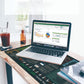 Rutschfeste Schreibtischunterlage – schmutzabweisend und wasserfest, komfortable Schreibfläche für Büro und Zuhause 🏢📦