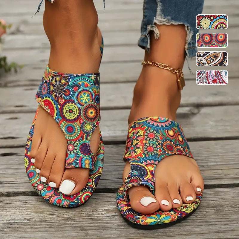 Leichte orthopädische flache Sandalen für Damen
