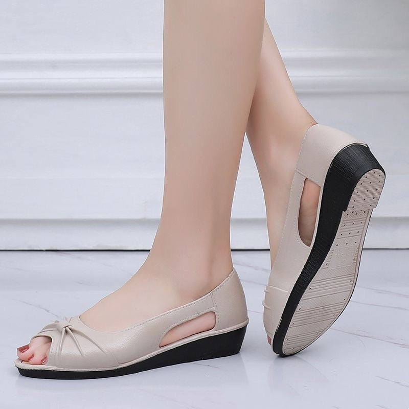 Anti-Rutsch-Schuhe mit offenem Zehenausschnitt für Frauen