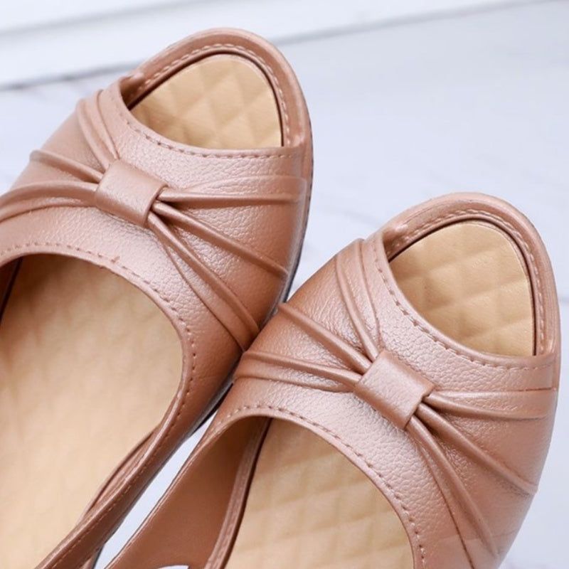 Anti-Rutsch-Schuhe mit offenem Zehenausschnitt für Frauen