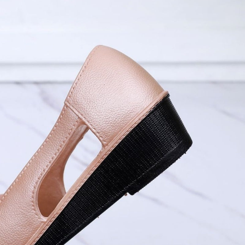 Anti-Rutsch-Schuhe mit offenem Zehenausschnitt für Frauen