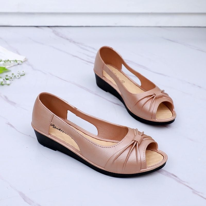 Anti-Rutsch-Schuhe mit offenem Zehenausschnitt für Frauen
