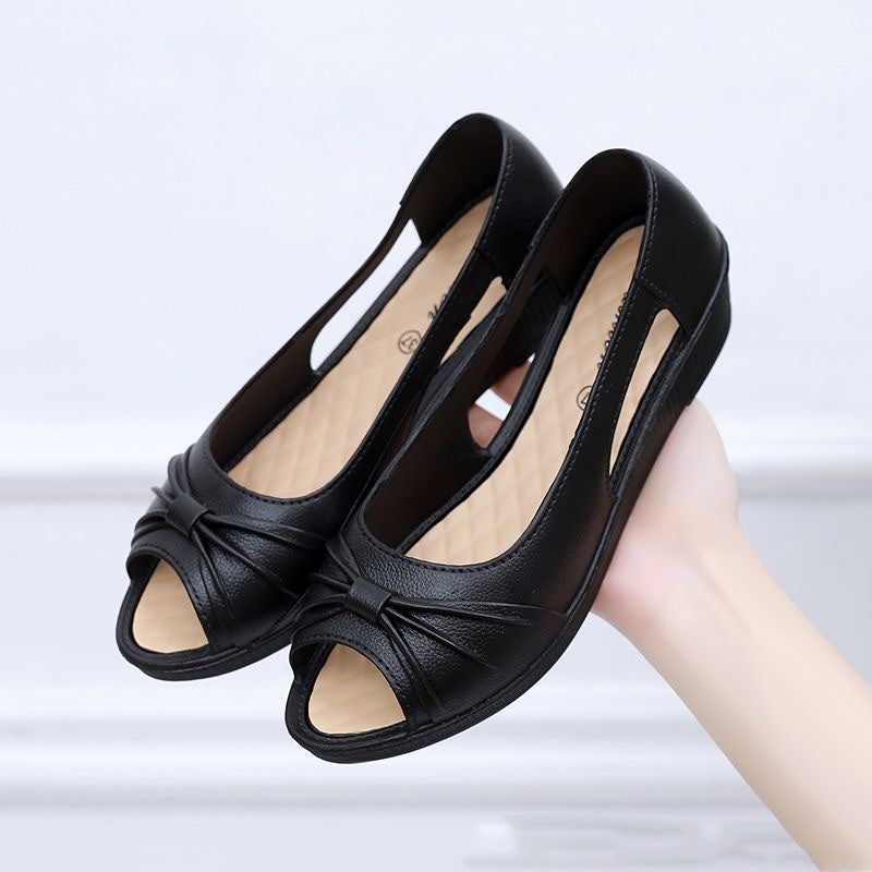 Anti-Rutsch-Schuhe mit offenem Zehenausschnitt für Frauen