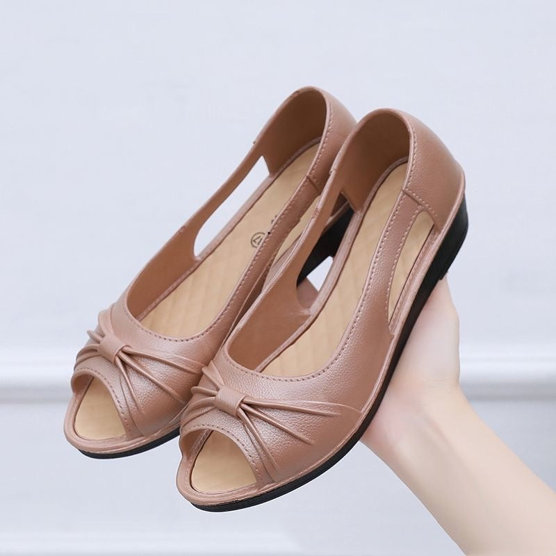 Anti-Rutsch-Schuhe mit offenem Zehenausschnitt für Frauen