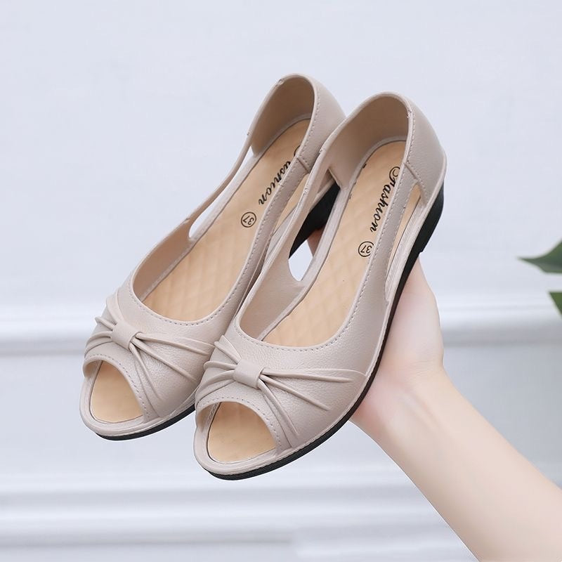 Anti-Rutsch-Schuhe mit offenem Zehenausschnitt für Frauen