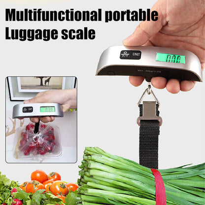Tragbare Gepäckwaage mit LCD-Anzeige