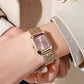 Damen-Luxus-Quarz-Armbanduhr