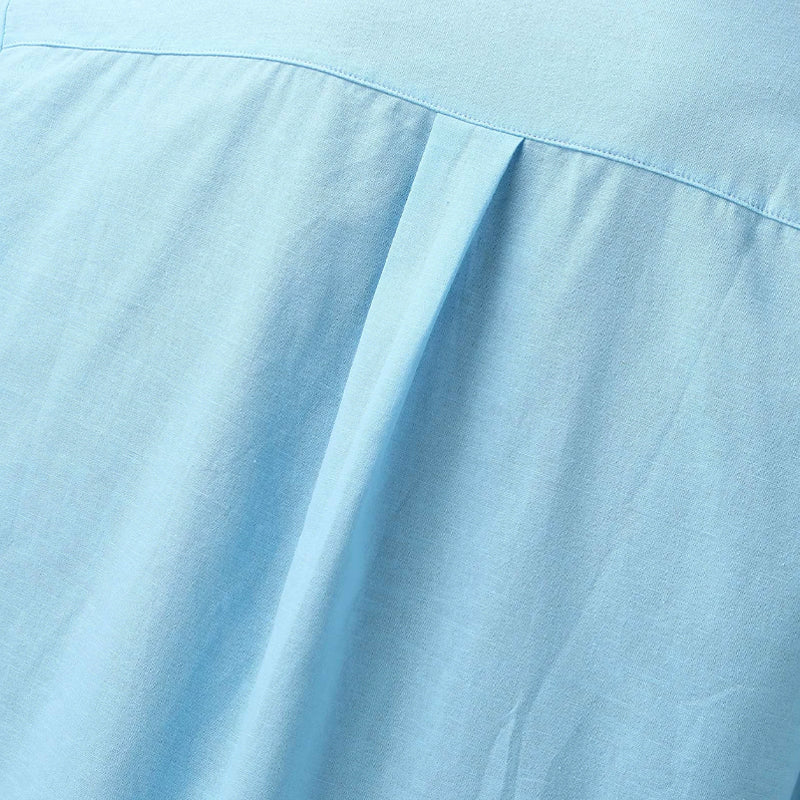 2-teiliges Herren-Set aus Oberteil und Hose mit V-Ausschnitt