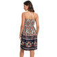 Sommerkleid mit Blumenmuster im Boho-Stil