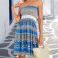 Sommerkleid mit Blumenmuster im Boho-Stil