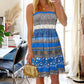Sommerkleid mit Blumenmuster im Boho-Stil