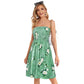 Sommerkleid mit Blumenmuster im Boho-Stil
