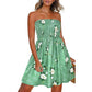 Sommerkleid mit Blumenmuster im Boho-Stil