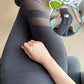 Hochtaillierte Netz-Leggings mit Taschen für Frauen