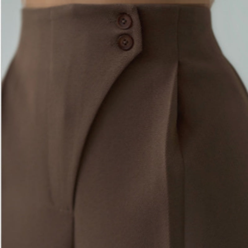 Modische, lässige und vielseitige Hose mit geradem Bein