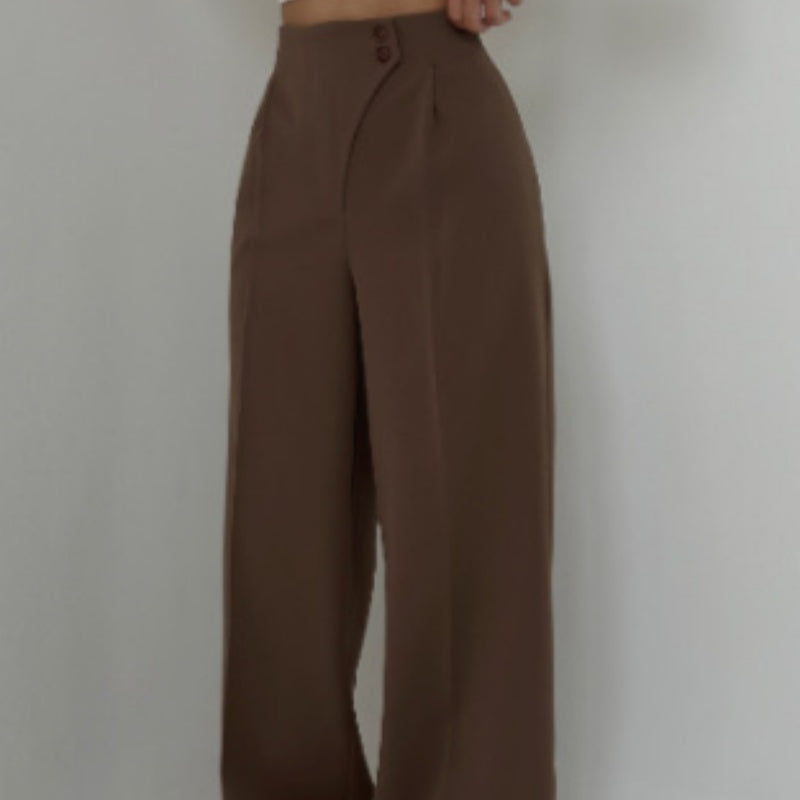 Modische, lässige und vielseitige Hose mit geradem Bein