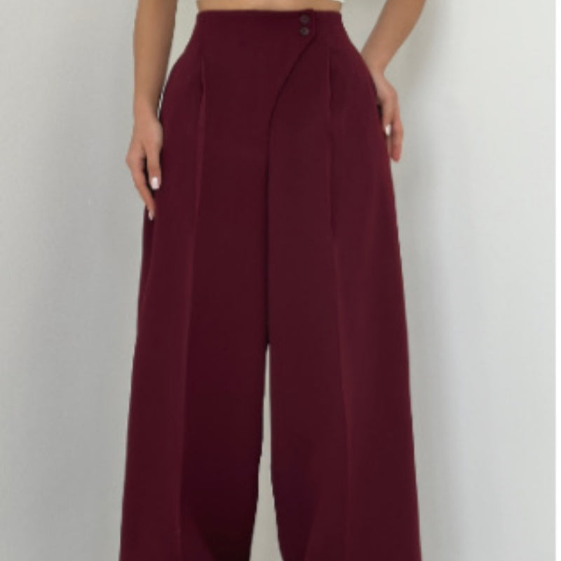 Modische, lässige und vielseitige Hose mit geradem Bein