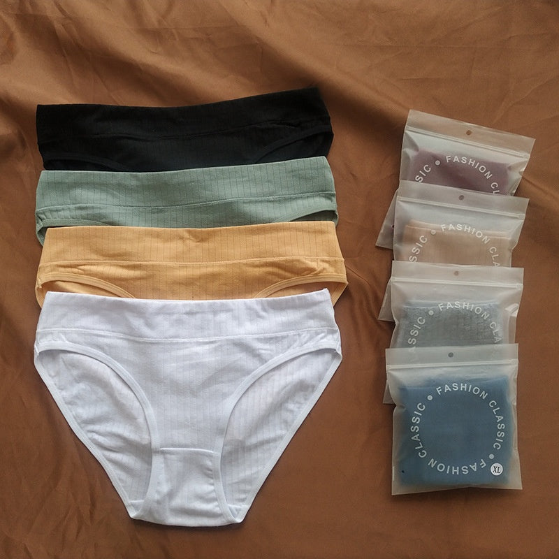 Weiche, atmungsaktive Damen-Slips mit mittlerer Taille