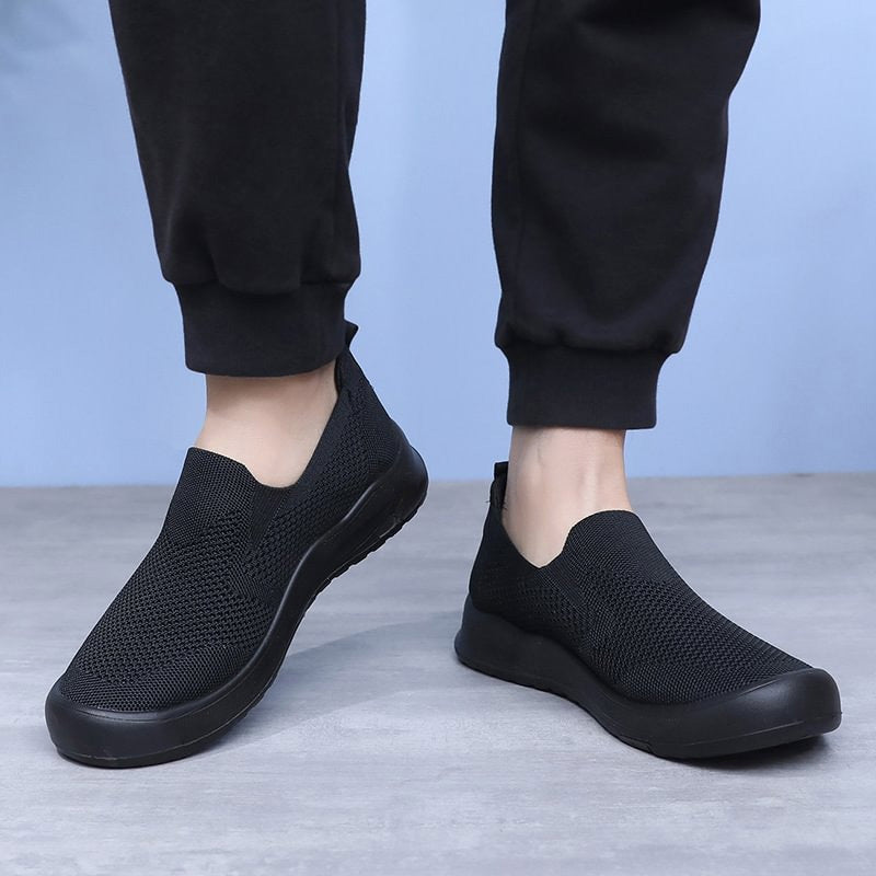 Slip-On-Mesh-Wanderschuhe für Herren