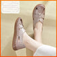 Weiche, atmungsaktive Sandalen aus PU-Leder für Damen