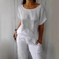 Damen T-Shirt mit Sternenmuster und lockerem Schnitt