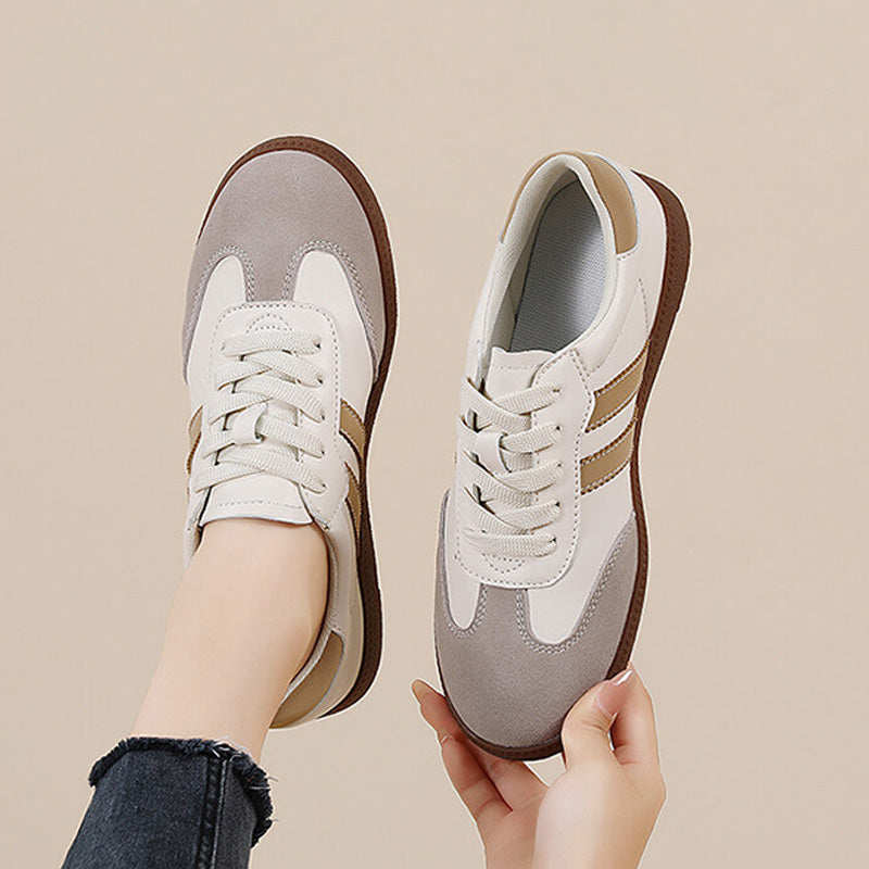 Modische Damen Flache Low-Top-Schuhe – Bequem & Stilvoll