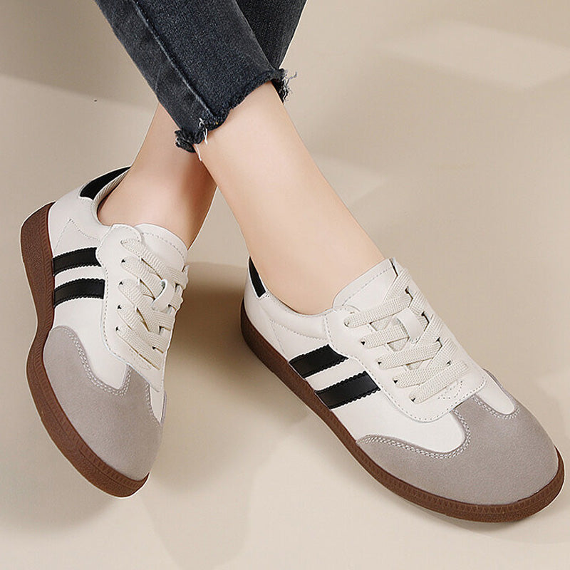 Modische Damen Flache Low-Top-Schuhe – Bequem & Stilvoll