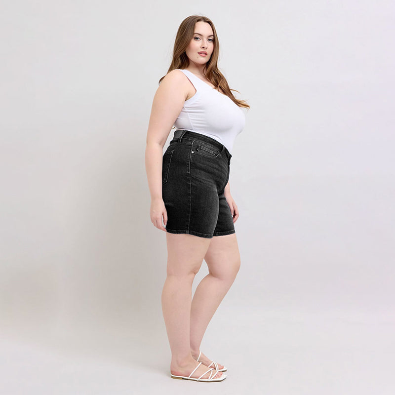 Lockere Jeansshorts für Damen (mit Taschen)