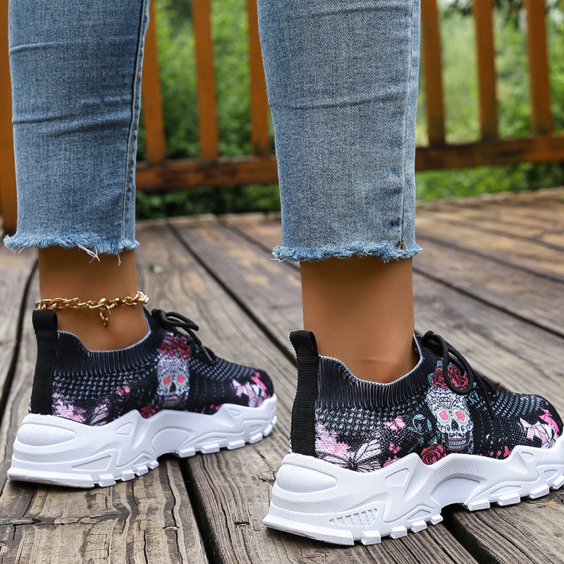 Atmungsaktive Mesh-Freizeitschuhe für Damen