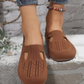 Bequeme, atmungsaktive Strick-Flachschuhe für Damen
