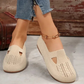 Bequeme, atmungsaktive Strick-Flachschuhe für Damen