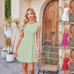 Ärmelloses, taillenbetontes Minikleid für Damen
