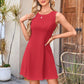 Ärmelloses, taillenbetontes Minikleid für Damen