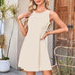 Ärmelloses, taillenbetontes Minikleid für Damen