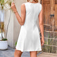 Ärmelloses, taillenbetontes Minikleid für Damen