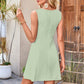 Ärmelloses, taillenbetontes Minikleid für Damen