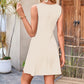 Ärmelloses, taillenbetontes Minikleid für Damen