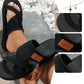 Stilvolle Slide-Sandalen mit Kreuzband für Damen