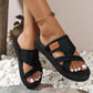 Stilvolle Slide-Sandalen mit Kreuzband für Damen